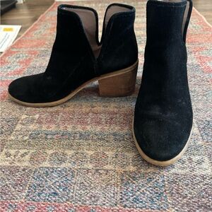 Black Suede Ankle Boots